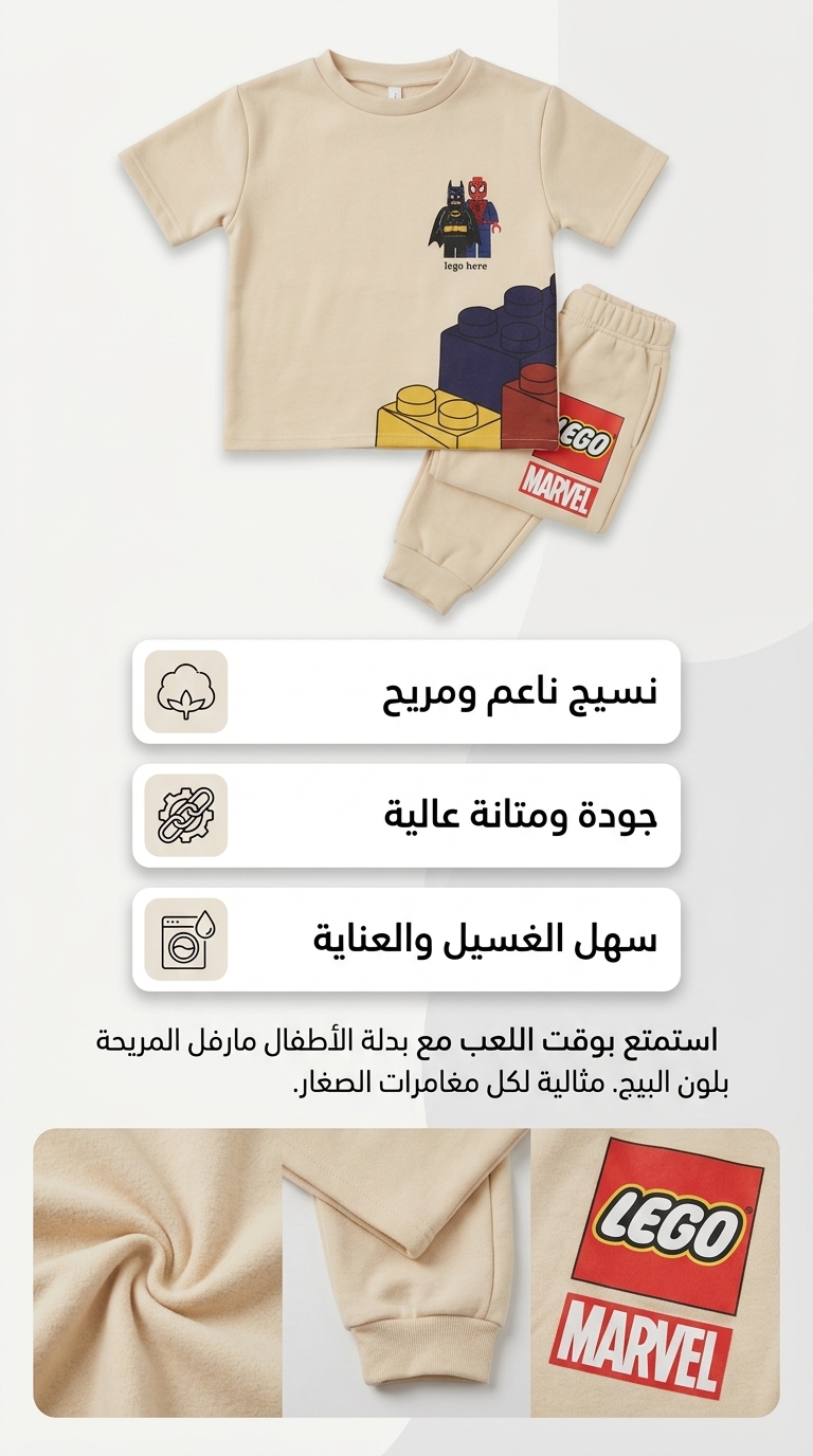 بدلة أطفال مارفل