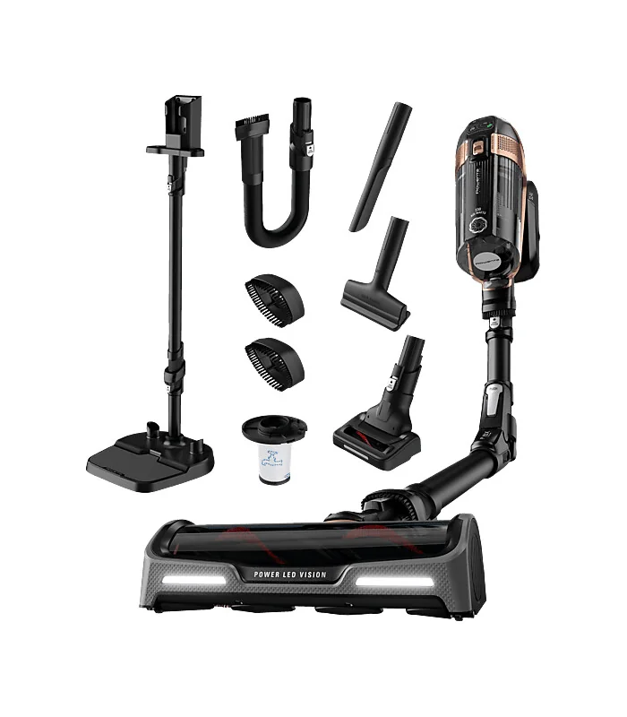 Aspirateur Balai Rowanta sans fil X-Force Flex 15.60 Avec 7Accessoires