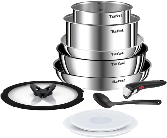 Batterie de cuisine Tefal 10 pièces Ingenio Emotion