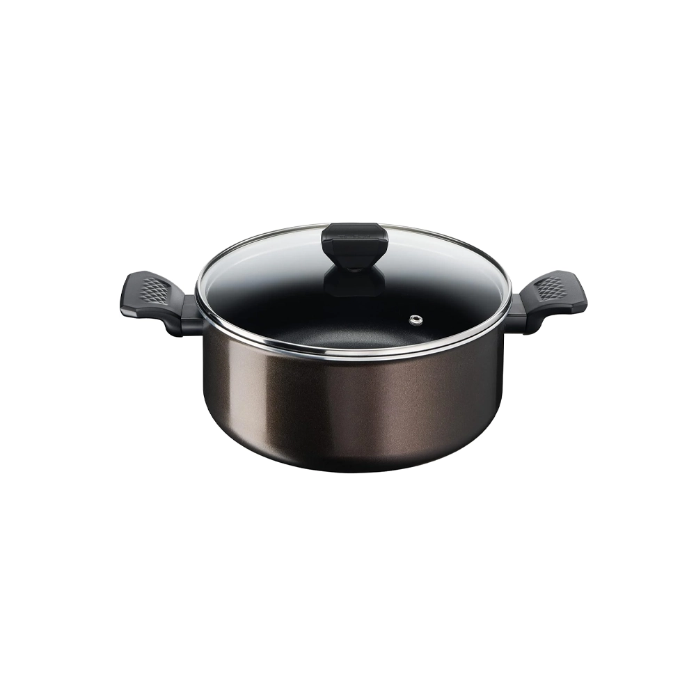 Faitout TEFAL EASY COOK et CLEAN 24 cm (4.7 L) + couvercle B5544602