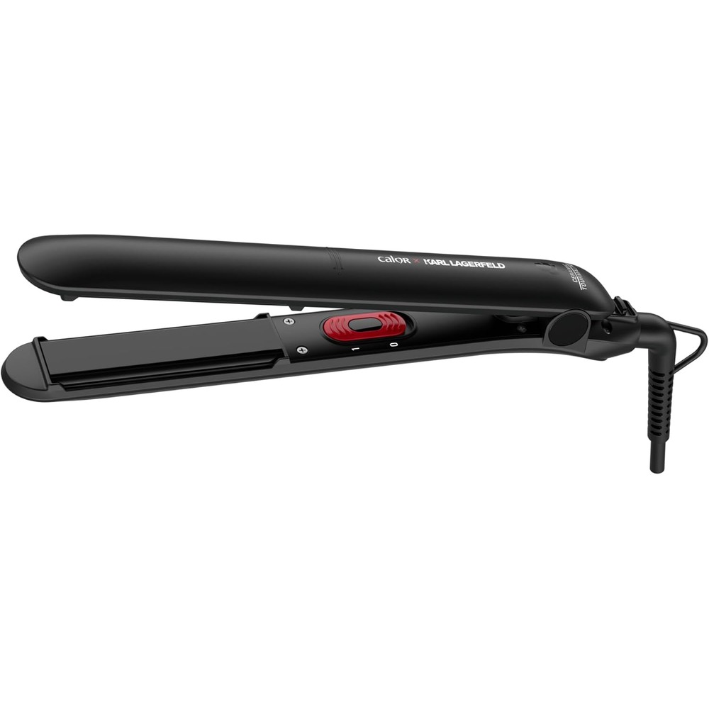 Lisseur Calor EasyLiss 200°C, 2-en-1 Lissage & Boucles