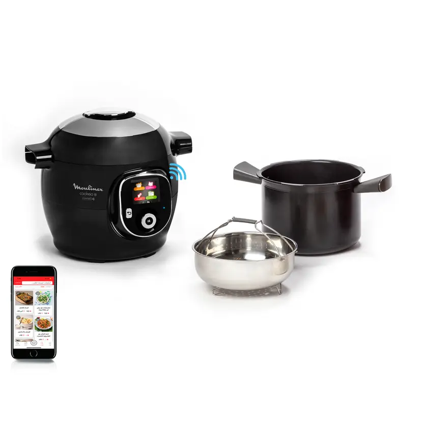 Multicuiseur intelligent MOULINEX Cookeo+ 6L 200 Recettes Préprogrammes