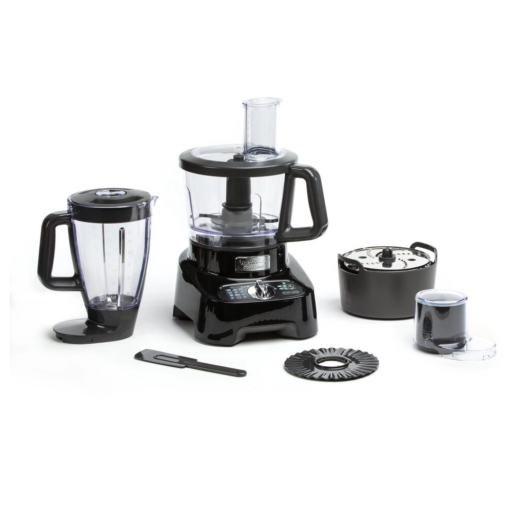 Robot multifonctions MOULINEX Double Force 1000 W-NOIR-8 accessoires