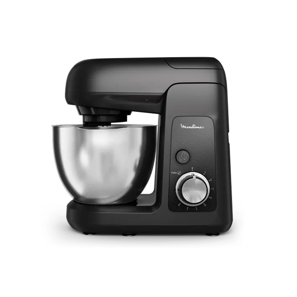 Robot pâtissier MOULINEX Bake Partner – 1100W – 8 accessoires – 4.6 L – 8 vitesses – QA525810